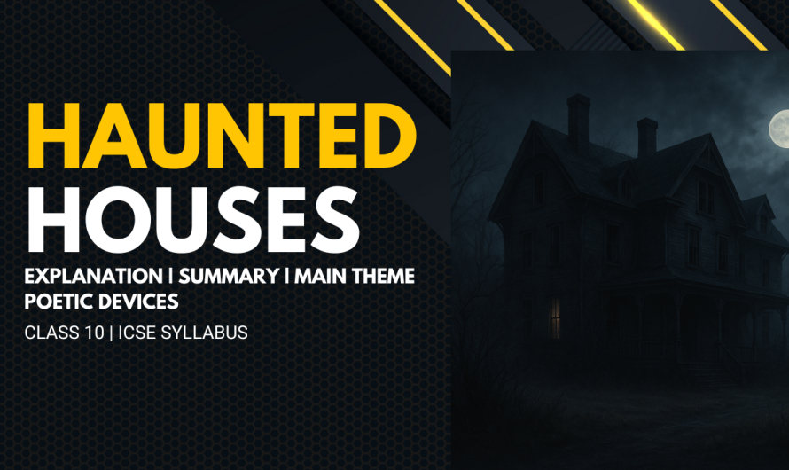 The Haunted Houses