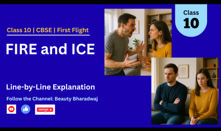 Line by Line Explanation of Fire and Ice