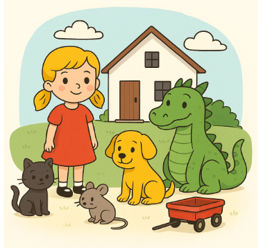 Belinda had four pets.