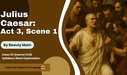 Julius Caesar- Act3, Scene1