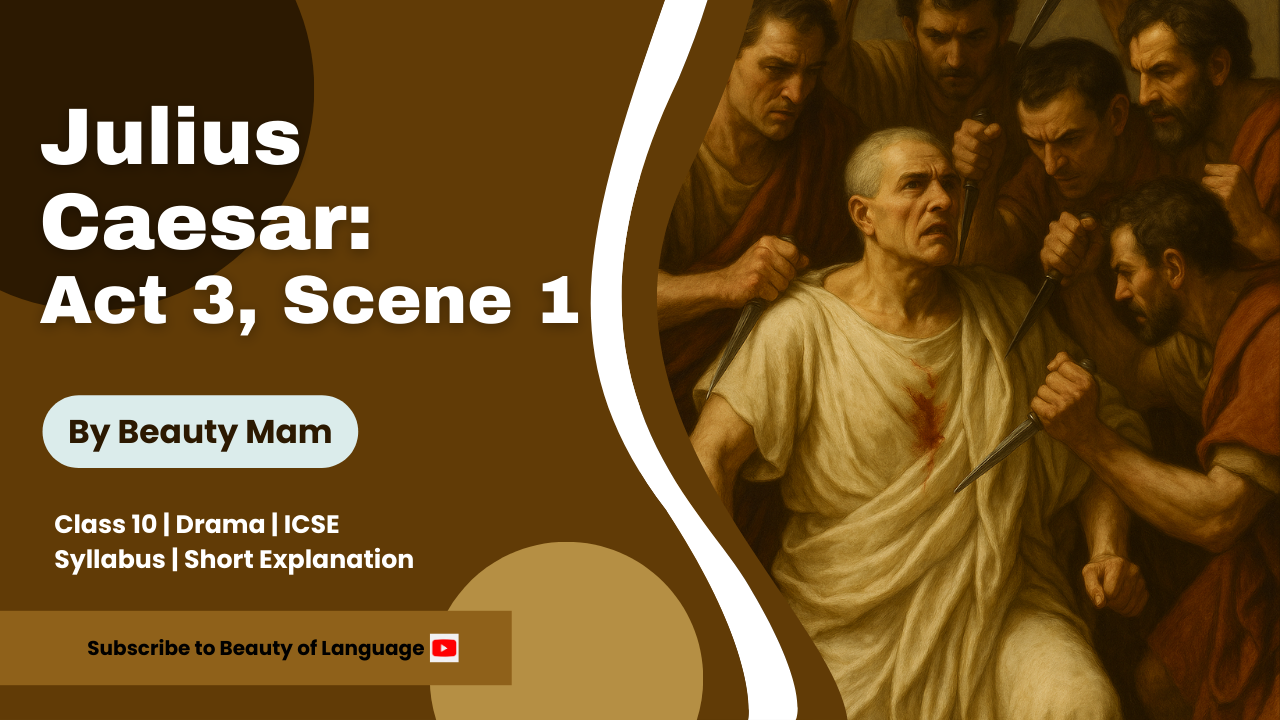 Julius Caesar- Act3, Scene1