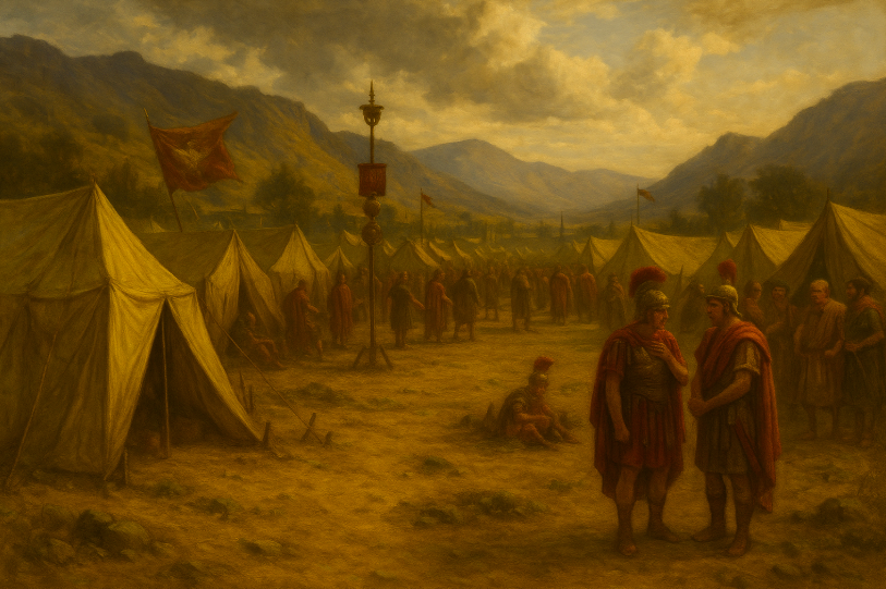 The military camp at Sardis