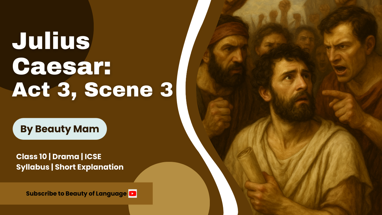 Summary of Act 3- Scene 3