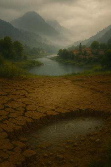 Small towns grow with anxiety
for the future.