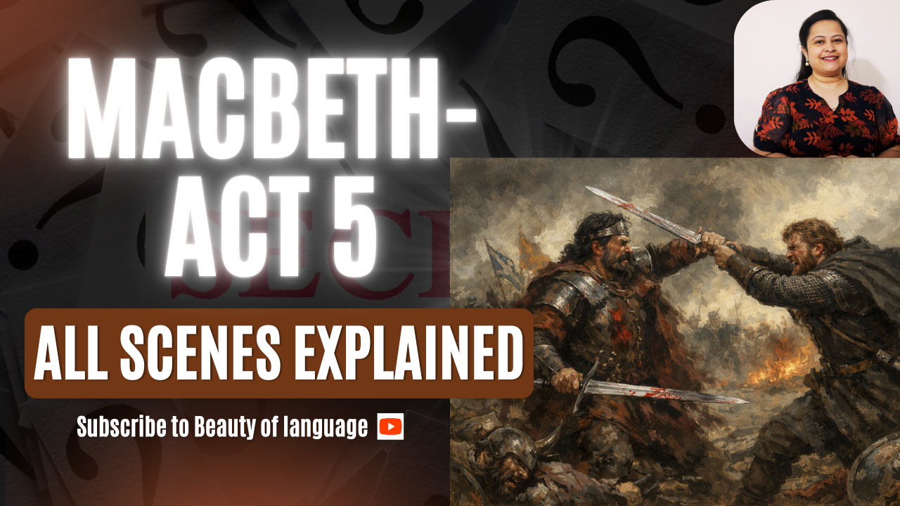 Macbeth- Act 5