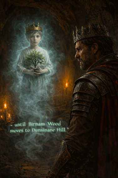 Until Birnam Wood moves to Dunsinane Hill