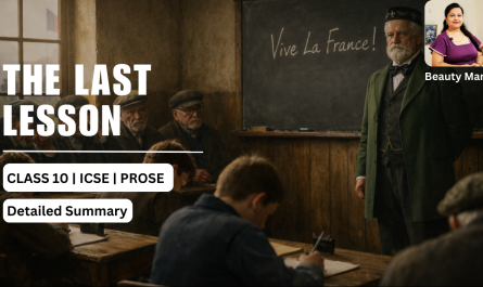 The Last Lesson By Beauty Mam